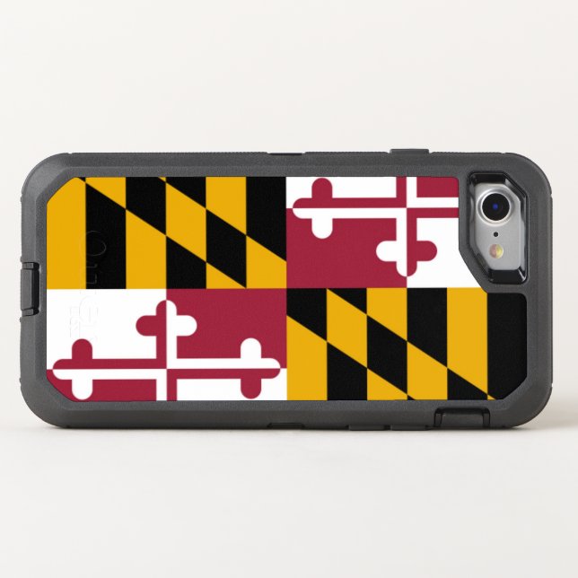 Maryland Otterbox iPhone Case (Back Horizontal)