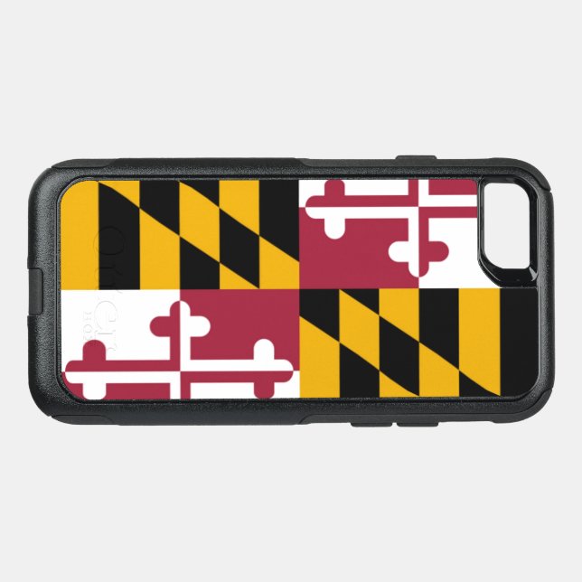 Maryland Otterbox iPhone Case (Back Horizontal)