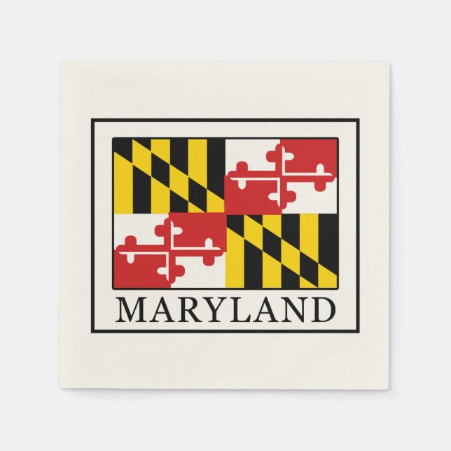 Maryland Paper Napkins (Front)