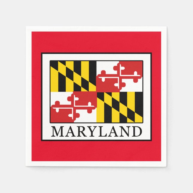 Maryland Paper Napkins (Front)