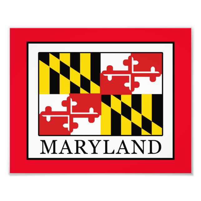 Maryland Photo Print (Front)