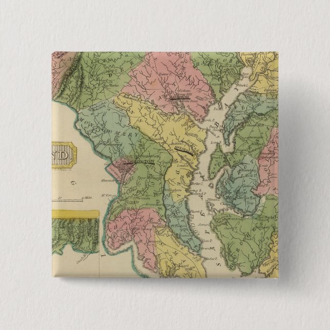Maryland Pinback Button (Front)