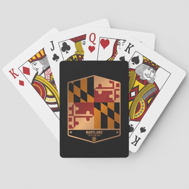 Maryland Poker Cards (Back)
