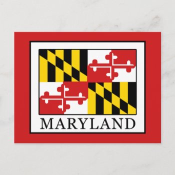 Maryland Postcard by KellyMagovern at Zazzle