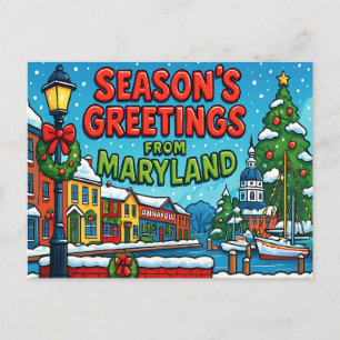 MARYLAND Postcard