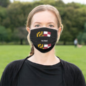 Maryland Pride Adult Cloth Face Mask (Outside)