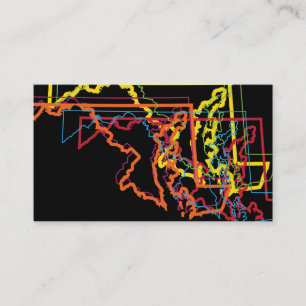 maryland pride blur business card
