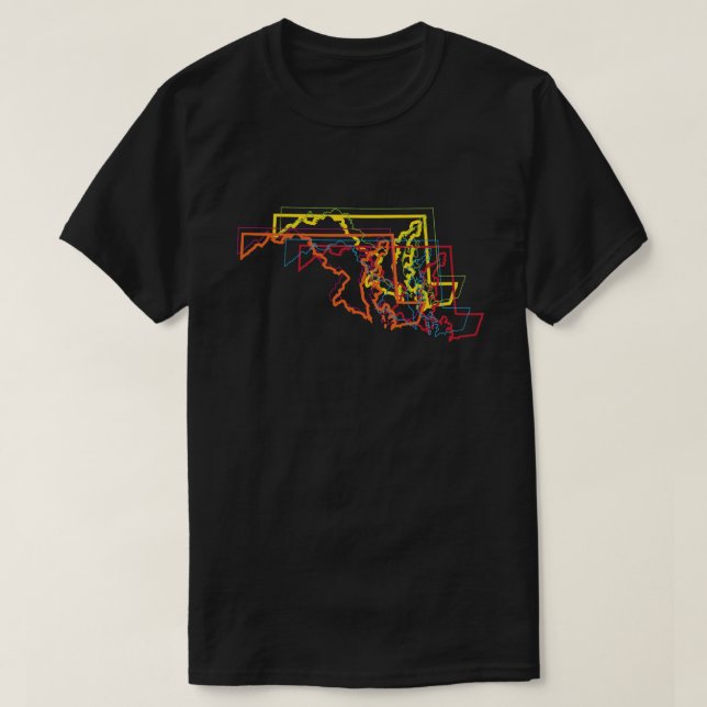 maryland pride blur T-Shirt (Design Front)