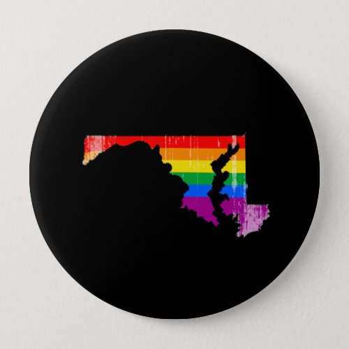 MARYLAND PRIDE _ DISTRESSED _png Pinback Button
