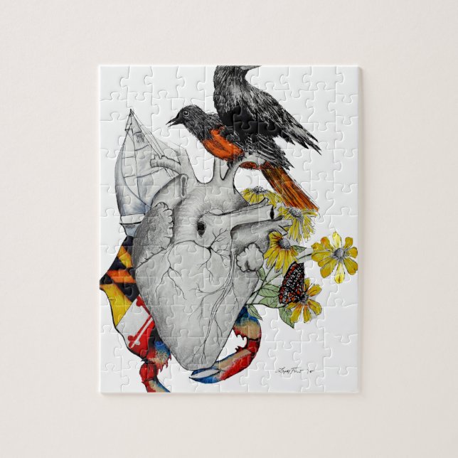 Maryland Pride Jigsaw Puzzle (Vertical)