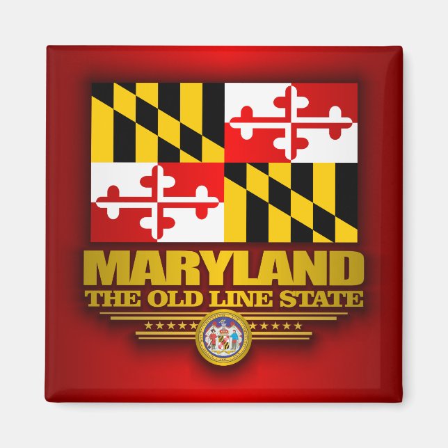 Maryland Pride Magnet (Front)