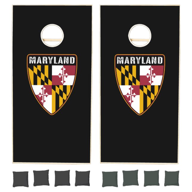 Maryland Shield Cornhole Set (Set)