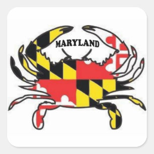 MARYLAND SQUARE STICKER