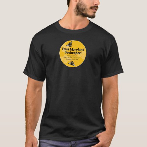 Maryland State Beekeepers Association Black Shirt