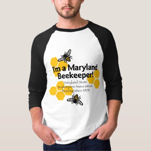 Maryland State Beekeepers Association Raglan Shirt
