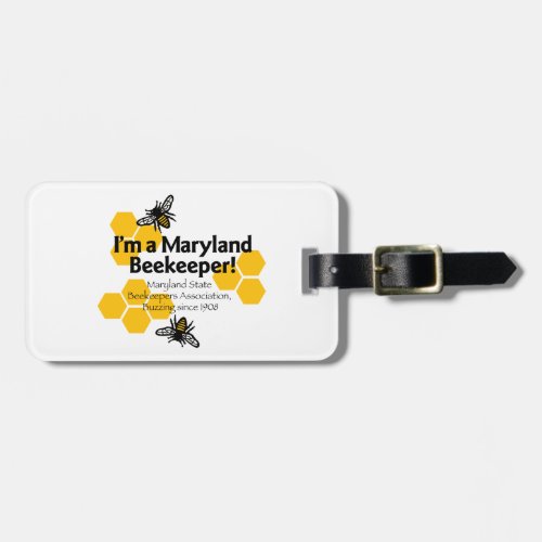 Maryland State Beekeepers Association Tag