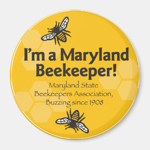 Maryland State Beekeeping Association Magnet
