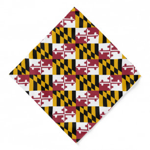 Maryland State Flag Bandana