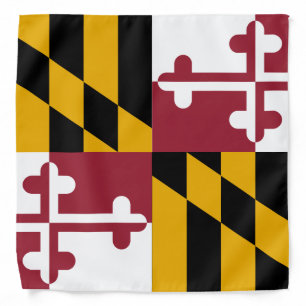 Maryland State Flag Bandana