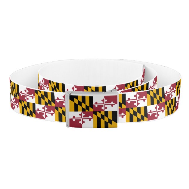 Maryland State Flag Belt (Coil)