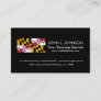 Maryland State Flag Business Card