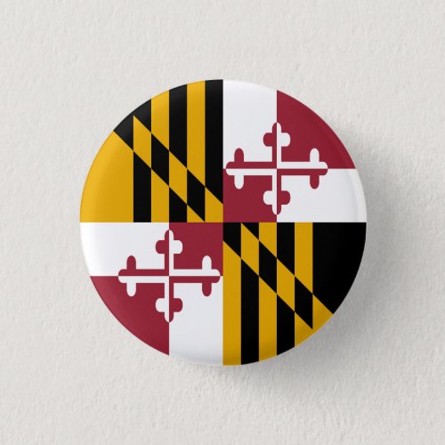 Maryland State Flag Button