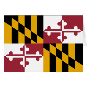 Maryland State Flag Cards