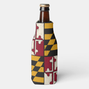 Maryland State Flag Cold Insulated Bottle Holder   Cooler