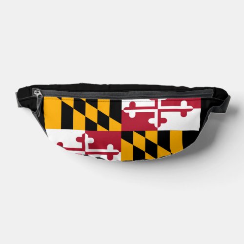 Maryland State Flag Colours Fanny Pack