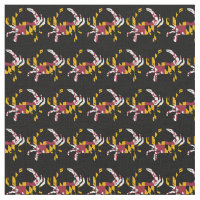 Maryland State Flag Crab Shape Fabric
