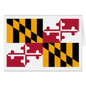 Maryland State Flag Design (Front Horizontal)