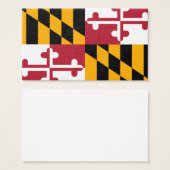 Maryland State Flag Design (Front & Back)