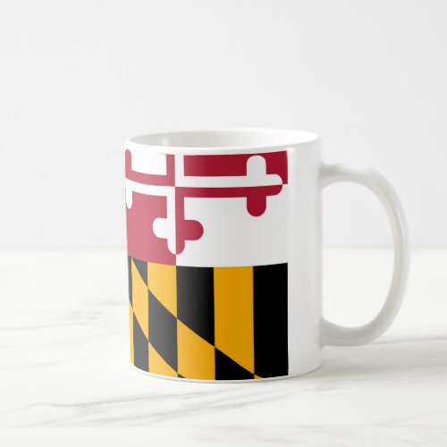 Maryland State Flag Design Coffee Mug