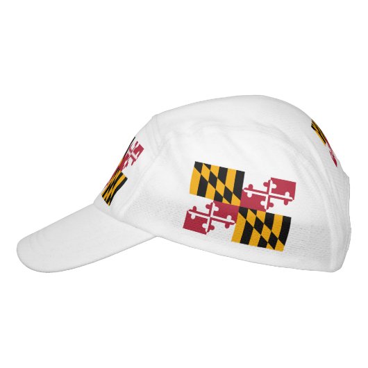 Maryland State Flag Design Hat (Left)