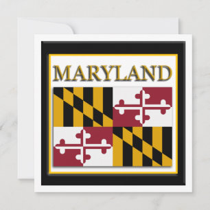 Maryland State Flag Design Invitation