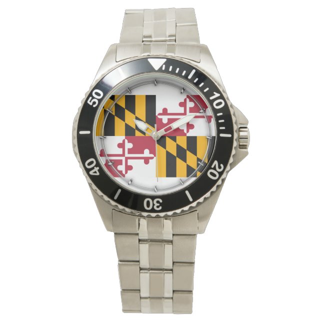 Maryland State Flag Design Watch (Front)