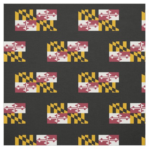 Maryland State Flag Fabric