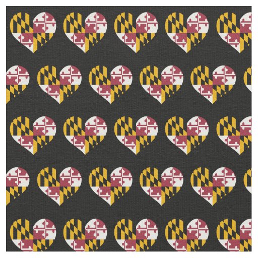 Maryland State Flag Fabric