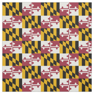 Maryland State Flag Fabric