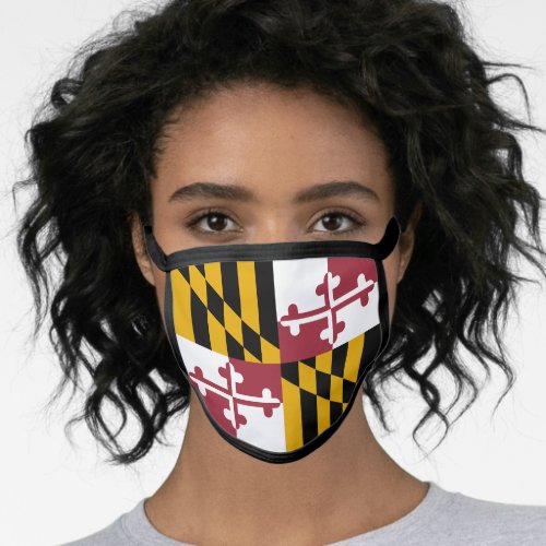Maryland State Flag Face Mask