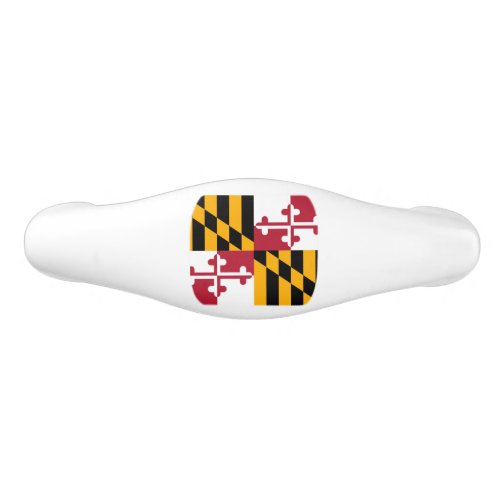 Maryland State Flag Festive Design Ceramic Drawer Pull