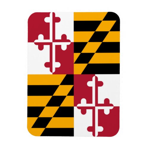 Maryland State Flag Graphic Magnet