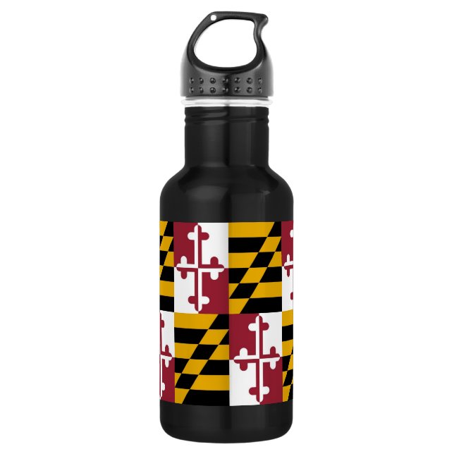 Maryland State Flag Liberty Bottle (Front)