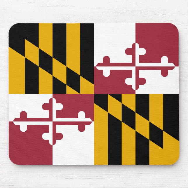 Maryland State Flag Mouse Pad (Front)