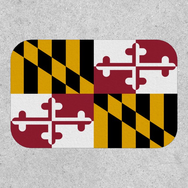 Maryland State Flag Patch (Front)