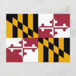 Maryland State Flag Postcard