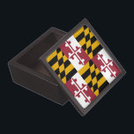 Maryland State Flag Premium Gift Box<br><div class="desc">Add a touch of Maryland pride to your gifts with our exclusive gift box featuring the flag of Maryland. Designed to combine elegance with state pride, this gift box is more than just a wrapping solution; it’s a celebration of Maryland’s rich heritage and vibrant cultural identity. The striking design prominently...</div>