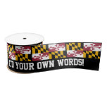 Maryland State Flag Satin Ribbon