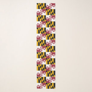 Maryland State Flag Scarf