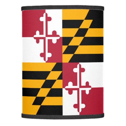 Maryland State Flag Style Decor Lamp Shade